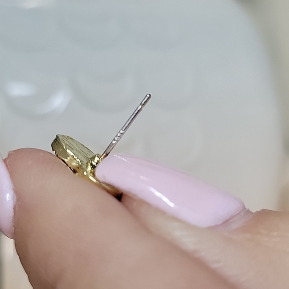 Minnie MicroCrystal Shimmer Stud Earrings, S925 - Picture 7 of 8